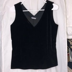 Rabbit rabbit rabbit black velvet top